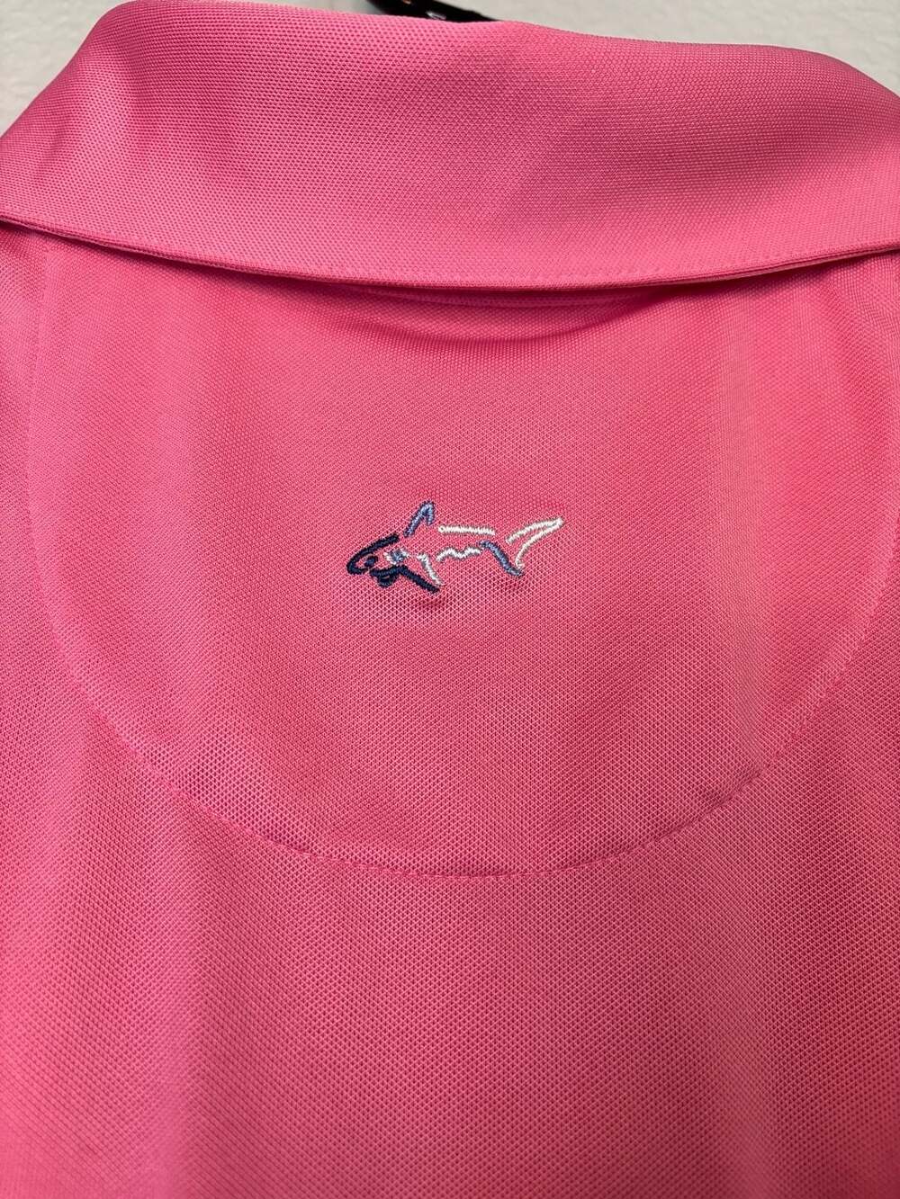 Greg Norman PlayDry Pink Sleeveless Golf Polo Shirt XL - Picture 8 of 9